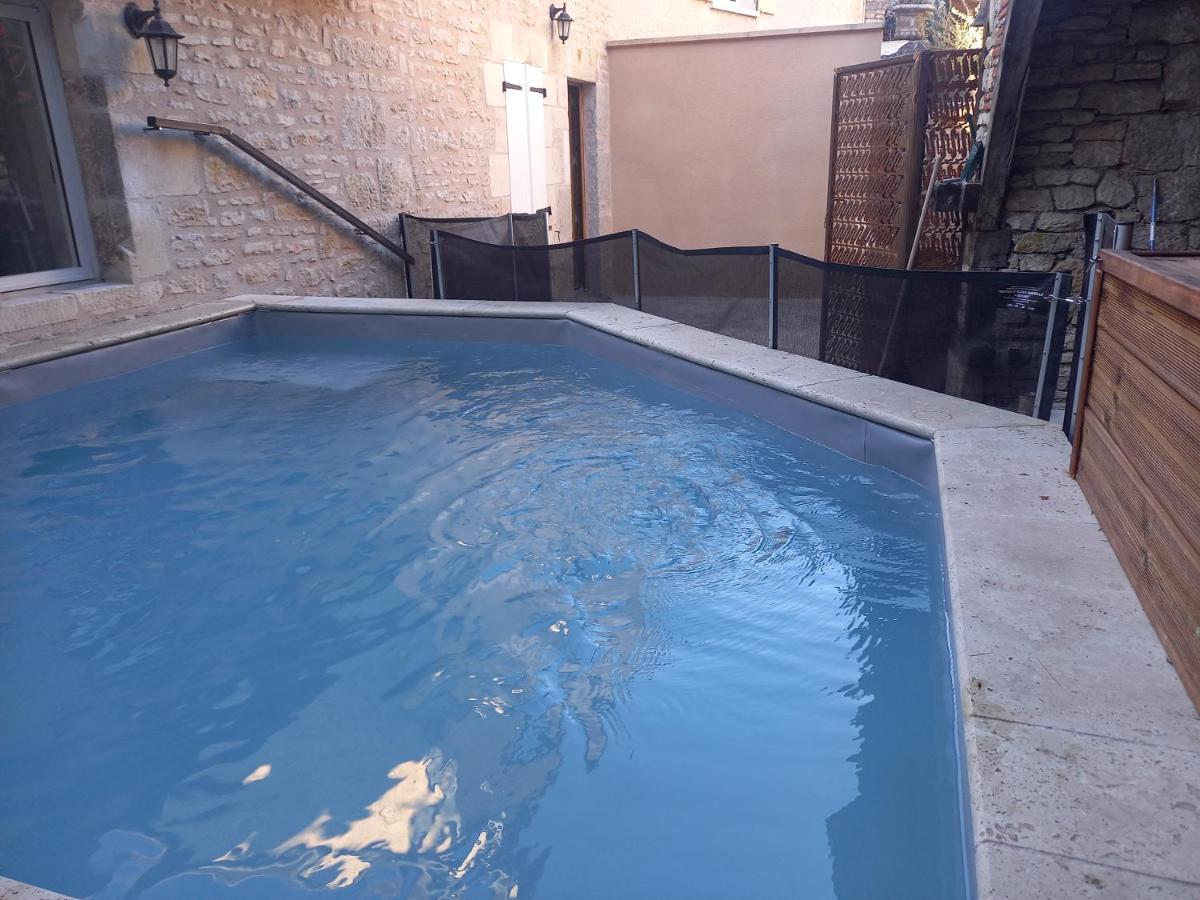 Villa L'Authentique Martelaise Piscine Chauffee Exterior foto